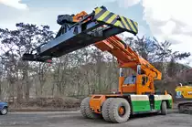 Container Hebe- und Transportfahrzeug - Brohl 02.04.2010