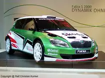 Skoda Fabia Super 2000 - fotografiert am 14.04.2010 auf der AMI 2010 in Leipzig - Copyright @ Ralf Christian Kunkel