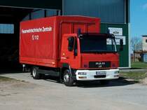 MAN-Feuerwehr-LKW am 15.April 2010 vom Landkreis Rgen in Bergen/Rgen.