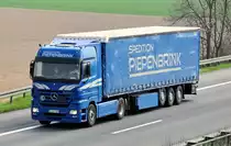 MB Actros 1844  Spedition Piepenbrink , A 61 Rheinbach 14.04.2010