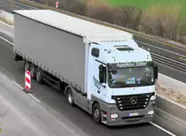 MB Actros 1844 -  Spedition G�bel , A 61 bei Heimerzheim 14.04.2010