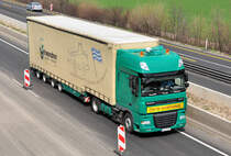 DAF XF  Schwandner Ligistik , A 61 bei Heimerzheim 14.04.2010