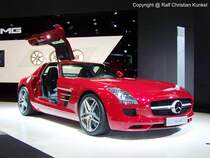 Mercedes-Benz SLS AMG - fotografiert am 14.04.2010 auf der AMI Leipzig - Copyright @ Ralf Christian Kunkel