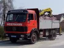 MB1417 im Einsatz f�r eine Autoverwertung;100409