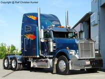 Freightliner ich vermute eine FLD Sattelzugmaschine - fotografiert am 20.06.2005 in Cottbus - Copyright @ Ralf Christian Kunkel