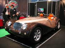 Dieser Leopard ist ein neuaufgebauter Oldtimer gesehen auf der AMI in Leipzig, 14.04.07.