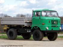 IFA W 50 LA Kipper - fotografiert im Land Brandenburg am 09.04.2010 - Copyright @ Ralf Christian Kunkel 