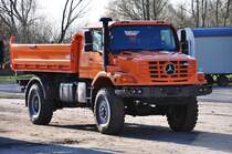 der  ZETROS , neues Mitglied in der Mercedes-Benz NFZ Familie zu Gast auf dem neuem Off-Road-Kurs im Technik-Museum Ptnitz am 15.04.2010