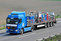 MB Actros 1841  Air Liquide  auf der A 61 bei Rheinbach 14.04.2010