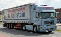 MAN Pritsche  Spedition G. Hollstein  in Euskirchen 26.04.2010