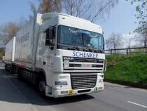 DAF-XF95.430 von DB-Schenker am Weg zur Betriebssttte Ried i.I.;100419