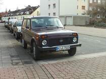 Ubbekannter PKW in Lehrte, im Mrz 10.