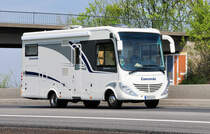 Wohnmobil Concorde Charisma auf der A61 bei Heimerzheim 28.04.2010
