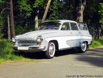 Wartburg 311 Camping - Hersteller VEB IFA-Autmobilwerk Eisenach (AWE) - fotografiert am 20.05.2007 im Land Brandenburg - Copyright @ Ralf Christian Kunkel