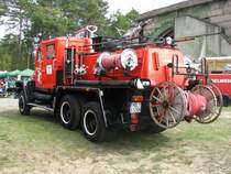 Lschfahrzeug G 5 (Heckansicht) -Feuerwehr- aus dem Mrkisch Oderland-Kreis beim Ostfahrzeug-treffen Finowfurt 24.04.2010
