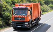 MAN Mllwagen bei Brhl - 28.04.2010