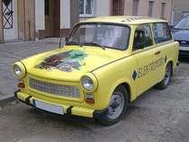 Trabant 601 S Universal Elektromobil,Frontansicht 
Doberlug-Kirchhain 01.05.2010