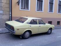 Mazda 929 Oldtimer Seitenansicht. Foto: 28.04.2010