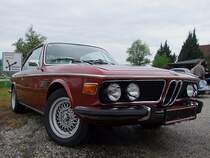 BMW 3.0CS ist zur ersten Ausfahrt im Jahr2010 in Neuhofen/Innkr. erschienen;100501