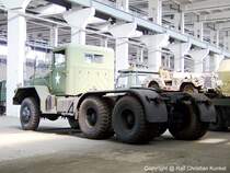 M 52 Sattelzugmaschine der U.S. Army - im Bestand der Kieker-Sammlung - fotografiert zum Militrfahrzeug-Treffen in Kummersdorf-Gut am 04.07.2009 - Copyright @ Ralf Christian Kunkel 