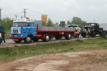 Dieser W50L mit Schlafkabine war beim 13. Oldtimertreffen in Werdau zu Gast.02.05.10.