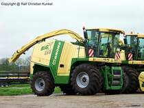 Krone BiG X 650 - fotografiert am 03.05.2010 in Luckau /Land Brandenburg - Copyright @ Ralf Christian Kunkel 