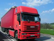 IVECO_EUROSTAR will wahrscheinlich ein paar  Maut-Euros  sparen, und nutzt eine sterreichische Bundesstrae;100419