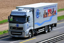 Volvo FH 400  kwg-bodendesign , A61 bei Heimerzheim 28.04.2010