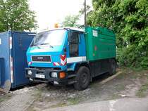 Diesen MAN-Entsorgungs-LKW entdeckte ich am 01.Mai 2010 in Berlin Lichtenberg.