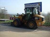 Radlader Zeppelin 906H,
4-Zyl.-Turbodiesel mit 70PS,
April 2010 