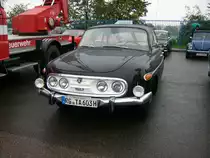 Tatra 603 im Dresdener Alberthafen zum Dresdener Oldtimermakt 2009
