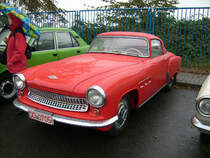 Wartburg 313 im Dresdener Alberthafen zum Dresdener Oldtimermakt 2009