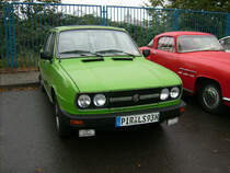 Skoda 120GL im Dresdener Alberthafen zum Dresdener Oldtimermakt 2009
