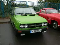 Skoda 120GL im Dresdener Alberthafen zum Dresdener Oldtimermakt 2009