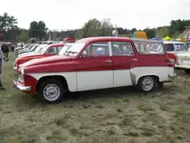 Kombi Wartburg 1000 (312) Camping aus dem Landkreis Barnim beim Ostfahrzeug-Treffen Finowfurt 24.04.2010