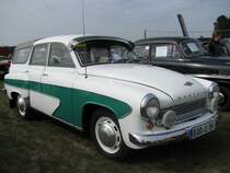 Kombi Wartburg 1000 (311) Camping aus dem Landkreis Barnim beim Ostfahrzeug-Treffen Finowfurt 24.04.2010