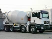 MAN TGS 32.440 Betonmischer Abgestellt in Biel-Bzingen am 18.04.2010