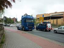 DAF XF-Zugmaschine, am 07.05.10 in Lehrte