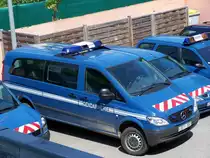 MB Vito 4X4 einer Gebirgseinheit.