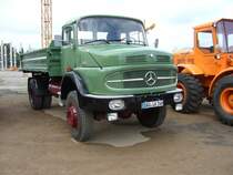 Mercedes Benz LK 1624 beim 1. Nutzfahrzeugtreffen an der  Alten Dreherei  in Mlheim an der Ruhr.