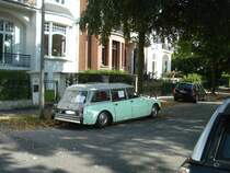 Citroen DS 20 Break am 11.8.2009 in Hamburg, Erstzulassung 1972, 98 PS, 120.000km (lt. Verkaufsschild).
