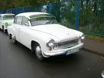 Wartburg 311 im Dresdener Alberthafen zum Dresdener Oldtimermakt 2009