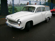 Wartburg 312 Camping im Dresdener Alberthafen zum Dresdener Oldtimermakt 2009