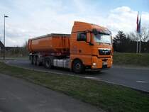 MAN  im Kreisel Munster !