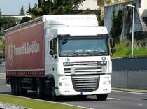 DAF XF Satellschlepper unterwegs bei Wieden-Heinrti am 22.04.2010