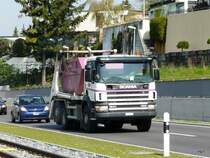 Scania Muldentransporter unterwegs bei Wieden-Heinrti am 22.04.2010