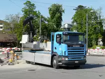 Scania 124 G 420 in Dornach am 29.04.2010