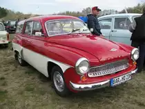 Wartburg 1000 (312) Camping Kombi aus dem Landkreid Barnim beim Ostfahrzeug-Treffen Finowfurt 24.04.2010