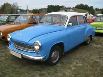 Limousine Wartburg 312 aus dem Landkreis Oberhavel beim Ostfahrzeug-Treffen Finowfurt 24.04.2010