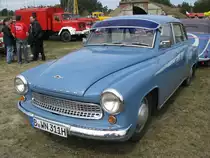 Limousine Wartburg 311 aus Berlin beim Ostfahrzeug-Treffen Finowfurt 24.04.2010